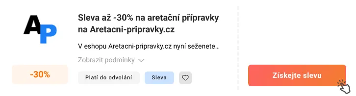 Jak využít slevu Aretacni-pripravky.cz