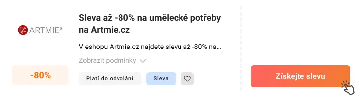 Jak využít slevu Artmie.cz