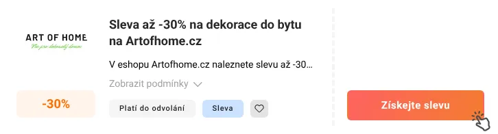 Jak využít slevu Artofhome.cz