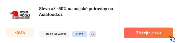 Jak využít slevu Asiafood.cz
