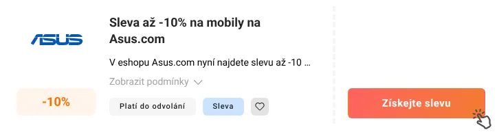 Jak využít slevu Asus.com