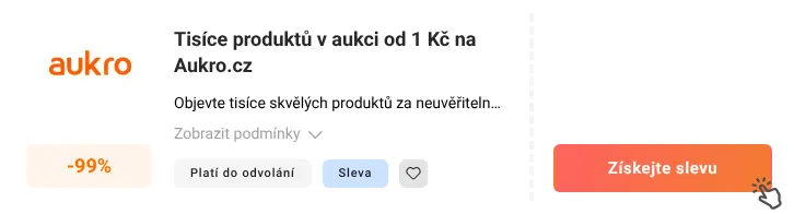 Jak využít slevu Aukro.cz