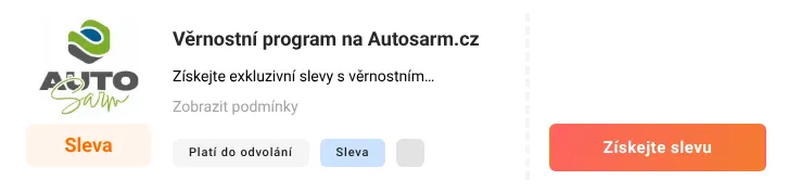 Jak využít slevu Autosarm.cz
