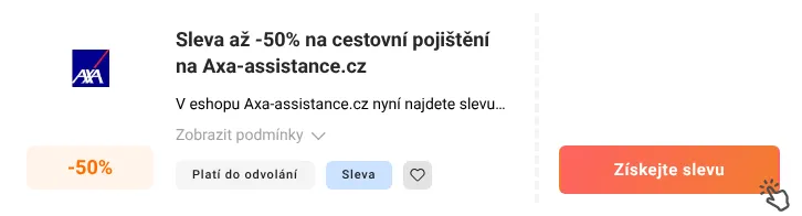 Jak využít slevu Axa-assistance.cz