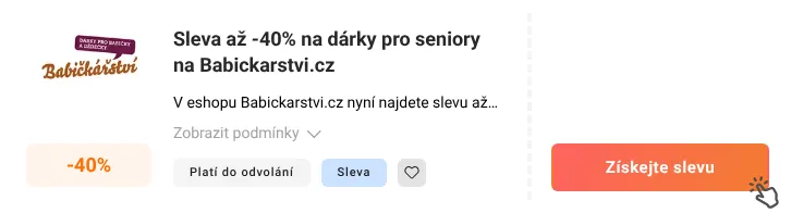 Jak využít slevu Babickarstvi.cz