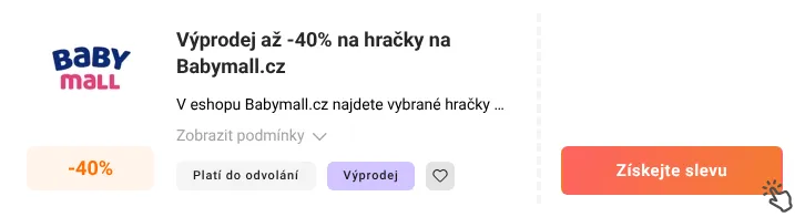 Jak využít slevu Babymall.cz