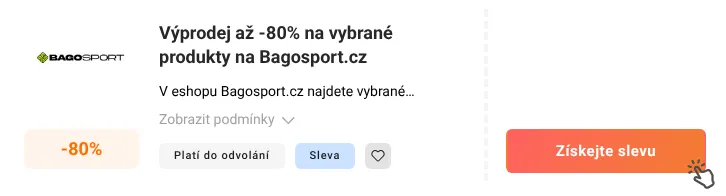 Jak využít slevu Bagosport.cz