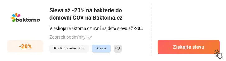 Jak využít slevu Baktoma.cz