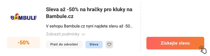 Jak využít slevu Bambule.cz