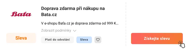 Jak využít slevu Bata.com