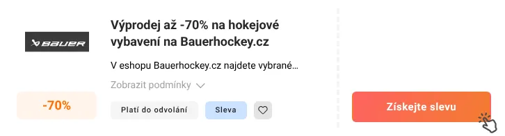 Jak využít slevu Bauerhockey.cz