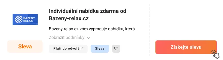 Jak využít slevu Bazeny-relax.cz