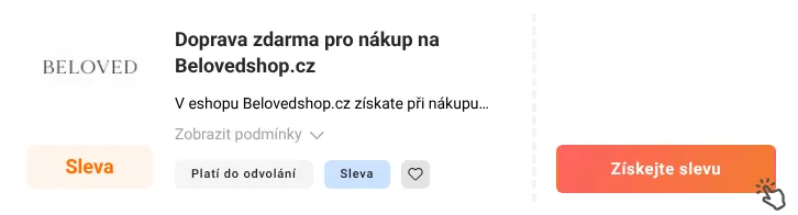 Jak využít slevu Beloved.cz