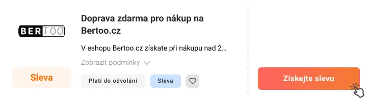 Jak využít slevu Bertoo.cz