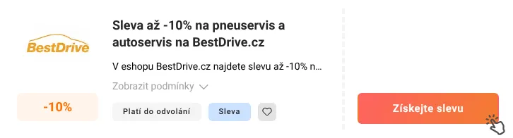 Jak využít slevu BestDrive.cz