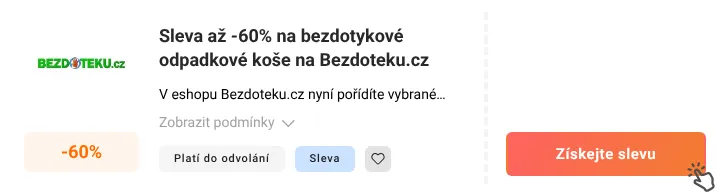 Jak využít slevu Bezdoteku.cz
