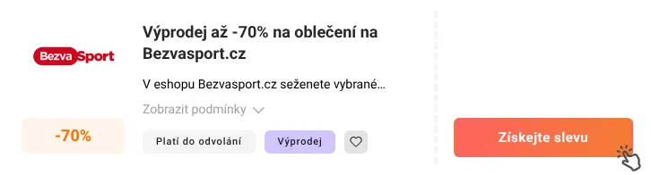Jak využít slevu Bezvasport.cz