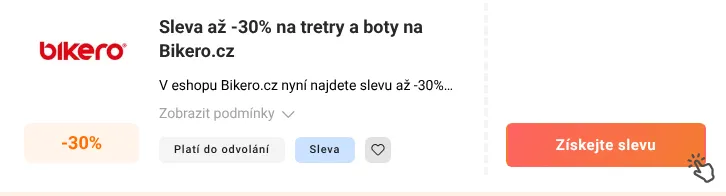 Jak využít slevu Bikero.cz