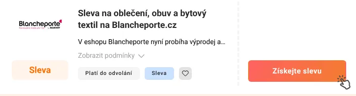 Jak využít slevu Blancheporte.cz