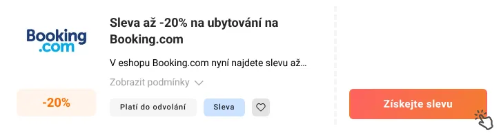 Jak využít slevu Booking.com