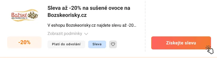 Jak využít slevu Bozskeorisky.cz