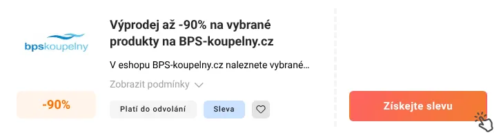 Jak využít slevu BPS-koupelny.cz