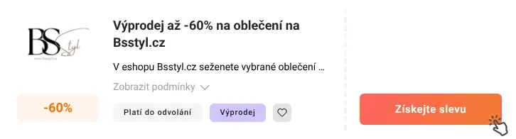 Jak využít slevu Bsstyl.cz