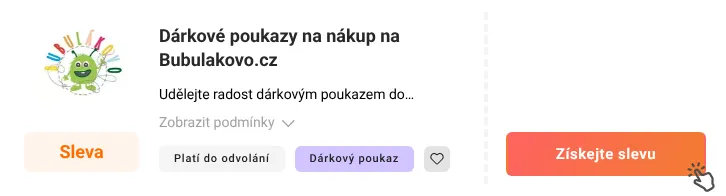 Jak využít slevu Bubulakovo.cz