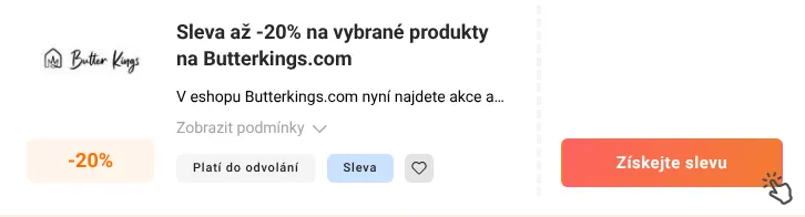 Jak využít slevu Butterkings.com