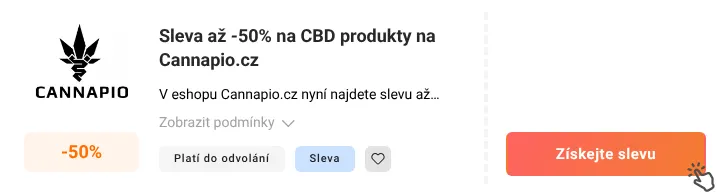Jak využít slevu Cannapio.cz