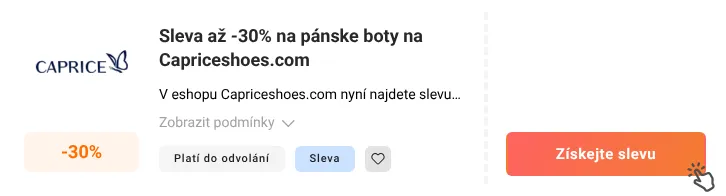 Jak využít slevu Capriceshoes.com