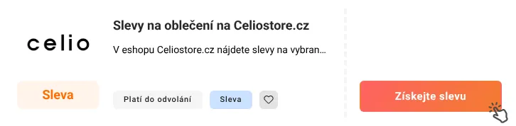 Jak využít slevu Celiostore.cz