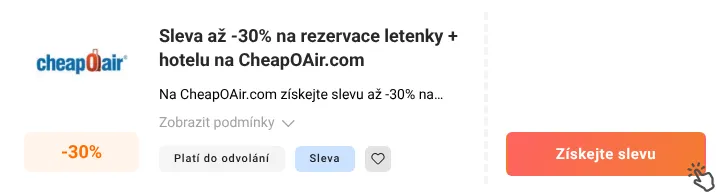 Jak využít slevu CheapOAir.com