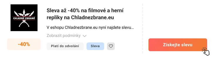 Jak využít slevu Chladnezbrane.eu