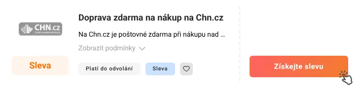 Jak využít slevu Chn.cz