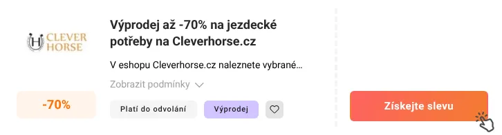 Jak využít slevu Cleverhorse.cz