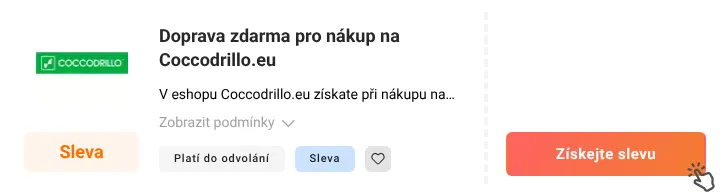 Jak využít slevu Coccodrillo.eu