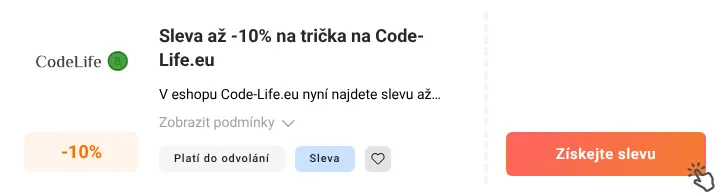 Jak využít slevu Code-Life.eu