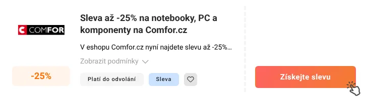 Jak využít slevu Comfor.cz