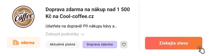 Jak využít slevu Cool-coffee.cz
