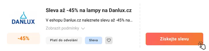 Jak využít slevu Danlux.cz