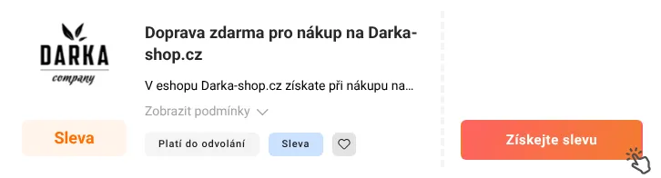 Jak využít slevu Darka-shop.cz
