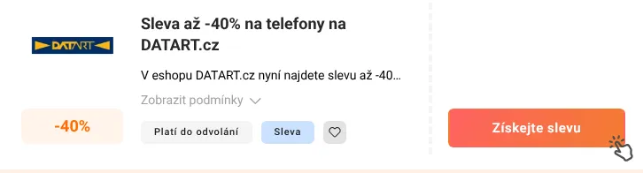 Jak využít slevu DATART.cz