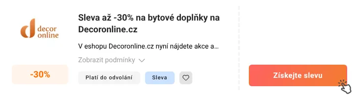 Jak využít slevu Decoronline.cz