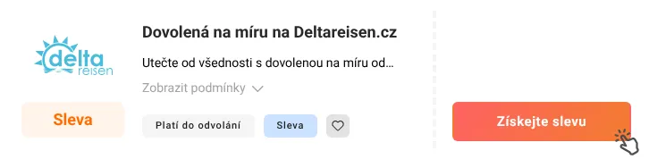 Jak využít slevu Deltareisen.cz