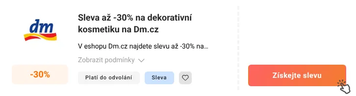 Jak využít slevu Dm.cz