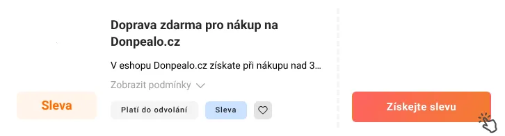Jak využít slevu Donpealo.cz