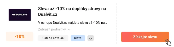 Jak využít slevu Dualvit.cz