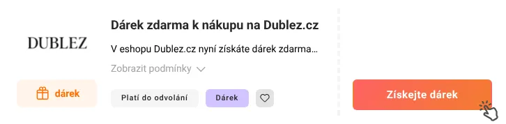 Jak využít slevu Dublez.cz