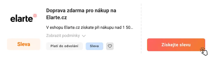 Jak využít slevu Elarte.cz